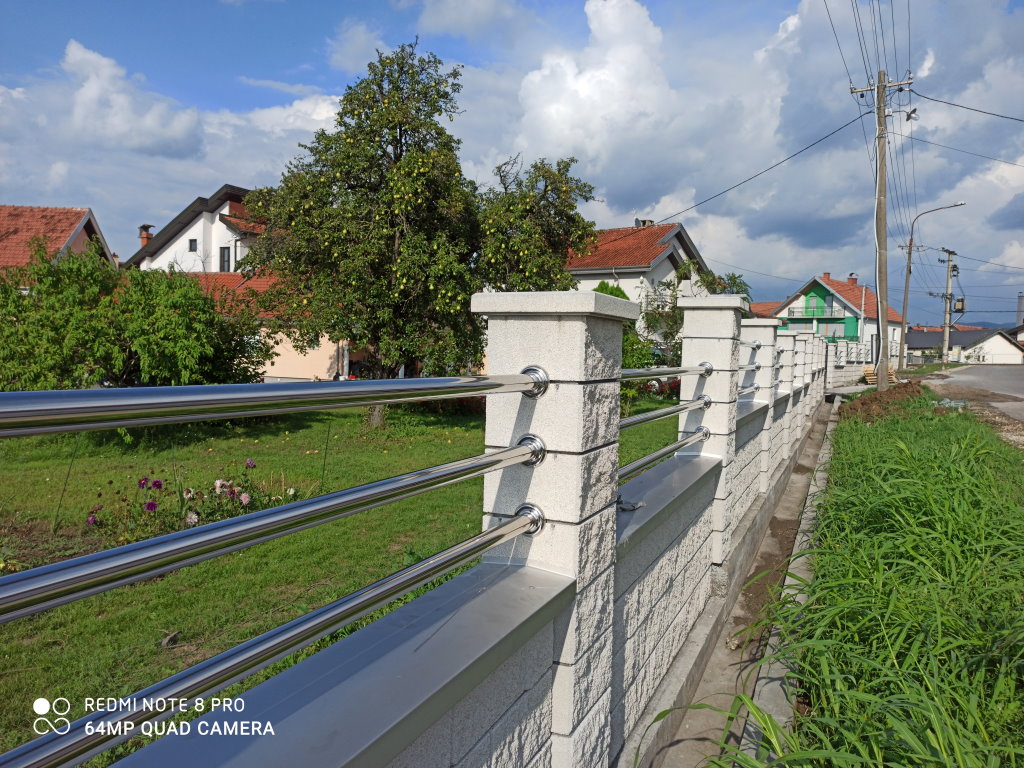 kanadska prohromska inox ograda